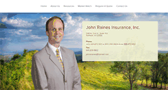 Desktop Screenshot of johneraines.com